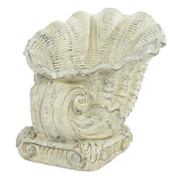 Fluted Shell Planter