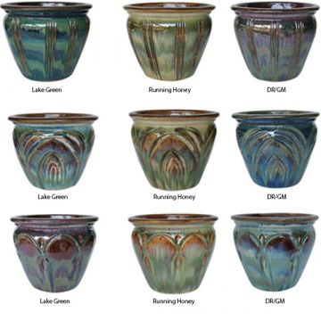 Glazed Pottery Pallet ASCTIT36