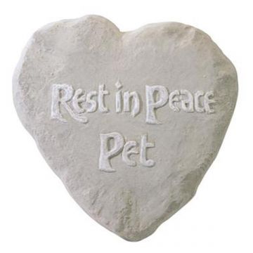 Heart Pet Headstone