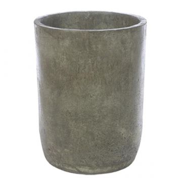 Large Round Bottom Cylinder Pot- set of 2