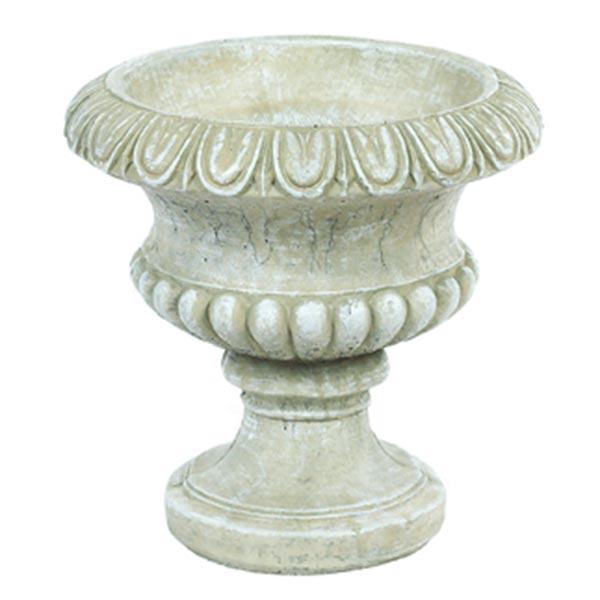 cast stone concrete Medium Round Classic Planter | Solid Rock Stone Works