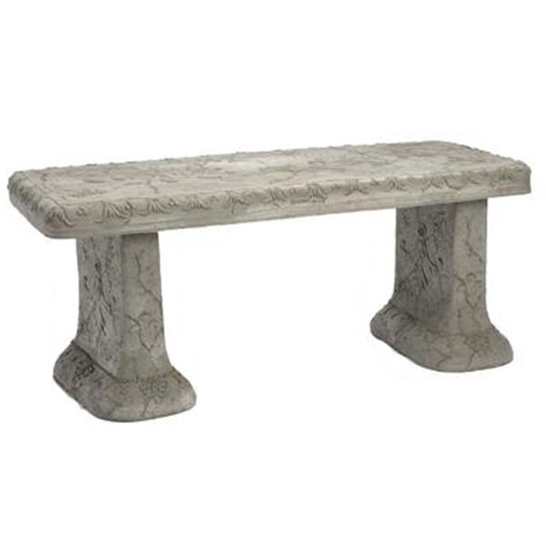 Concrete Old World Bench | Solid Rock Stone Works