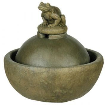 Small Frog Bowl Fountain